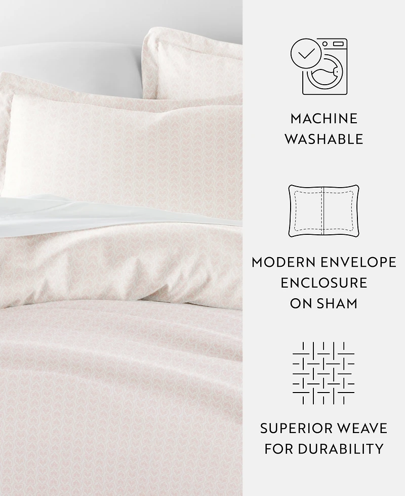 ienjoy Home Lucid Dreams Patterned Duvet Cover Set, King/California King