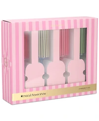 Macy's Flower Show 4-Pc. Striped Champagne Flutes, Exclusively at Macy's