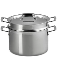 Le Creuset Classic Stainless Steel Deep Round Pasta Pot & Sieve, 7.5 Qt.