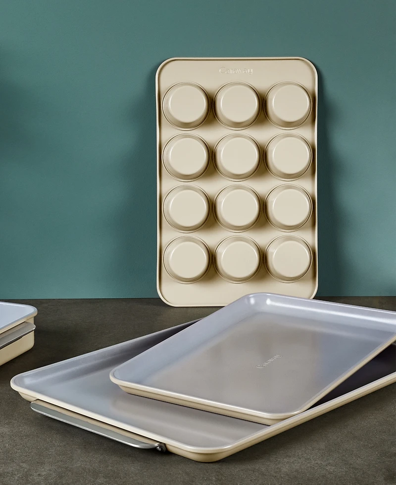 Caraway Nonstick Ceramic 2-Piece Baking Sheet Duo