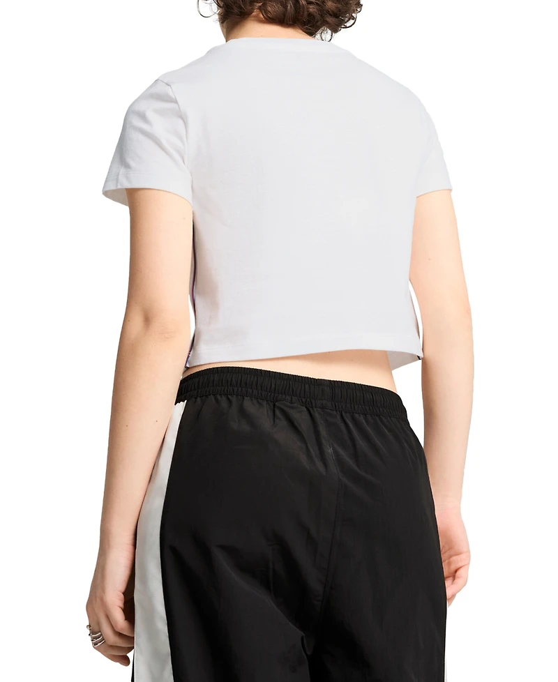 Puma Women's SS25 Bmw Motorsport Cropped T-Shirt