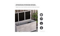 Garden Storage Cabinet – Durable Outdoor Organizer for Tools, Supplies, and Equipment