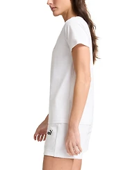Puma Women's Essential Cotton Admire Script-Logo T-Shirt
