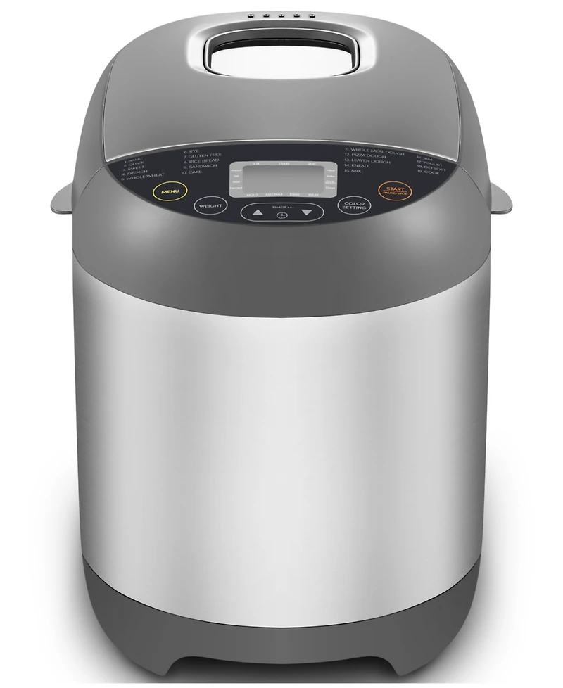 Elite Cuisine 2lb Programmable Bread Machine