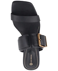 Giani Bernini Women's Hillarry Buckle Block Heel Dress Sandals, Created for Macy's