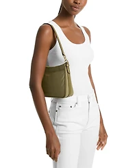 Michael Kors Jet Set Small Nylon Top Zip Pochette Crossbody