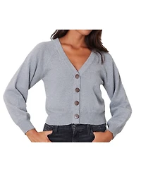 Paneros Clothing Women s Cotton Greta Cardigan Forest Green