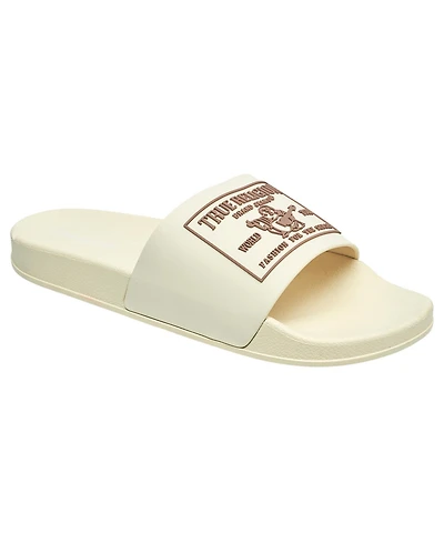 True Religion Men's Kendrick Logo Slide
