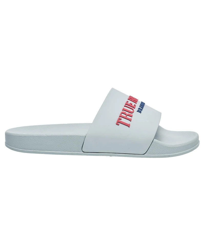 True Religion Men's Weezy Logo Slide