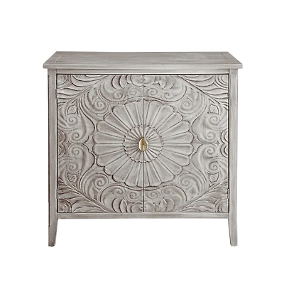 Sideboard Storage Cabinet, Vintage Accent Cabinet with Shelf, 2 Door Buffet Server Console Cabinet for Kitchen Dining Room Living Room Hallway
