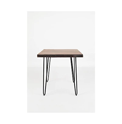 Nature's Edge 24'' Solid Acacia Square End Table