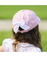 Bits & Bows Girls Pony Bow Baseball Hat