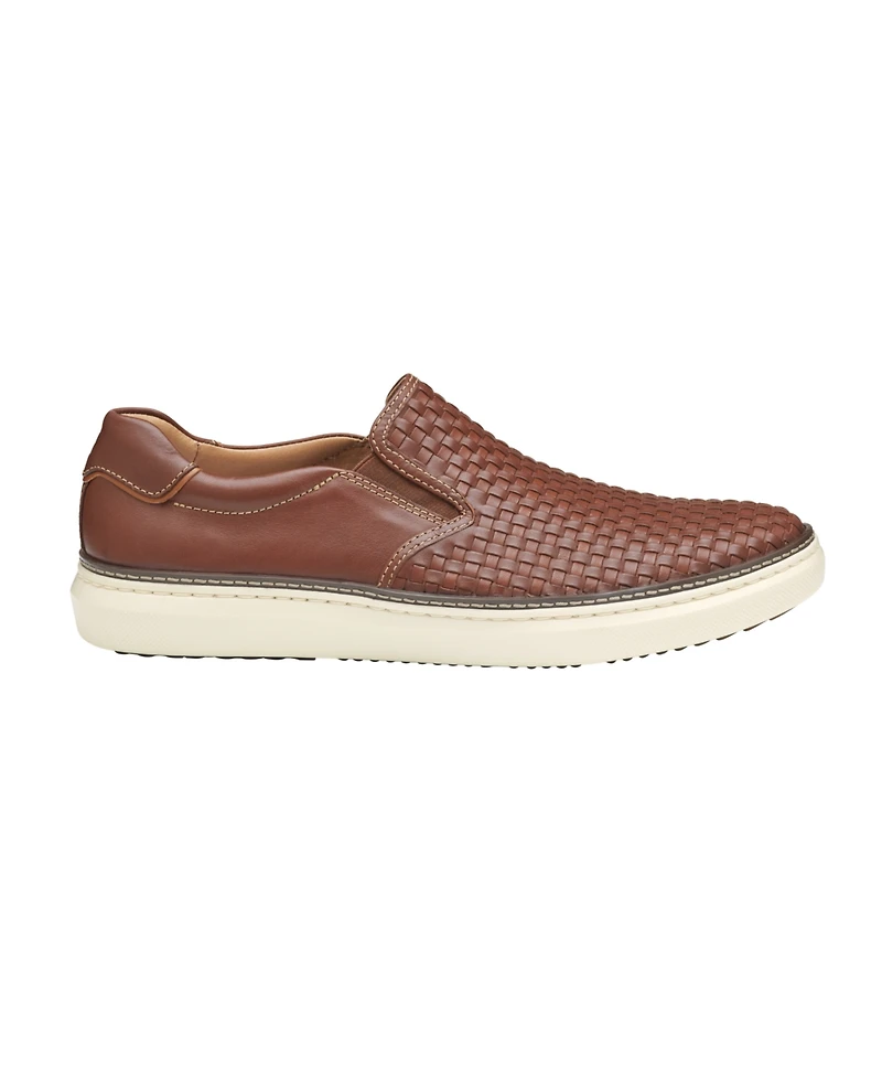 Johnston & Murphy Men's McGuffey 2 Woven Slip On Sneaker