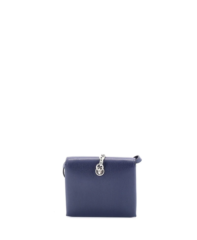 Pre-Owned HERMES Chaine d'Ancre Compact Wallet on Strap Chevre Mysore