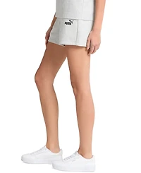 Puma Women's Essential Small No.1 Logo High-Waisted Shorts
