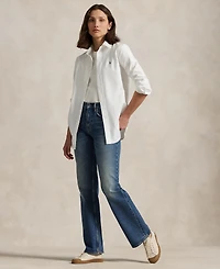 Polo Ralph Lauren Women's Stretch Slim Fit Oxford Shirt