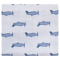 Hudson Baby Infant Boy Cotton Flannel Receiving Bundle
