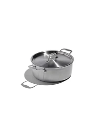 Heritage Steel X Eater 5-Ply Stainless Steel 6-Qt. Rondeau with Lid