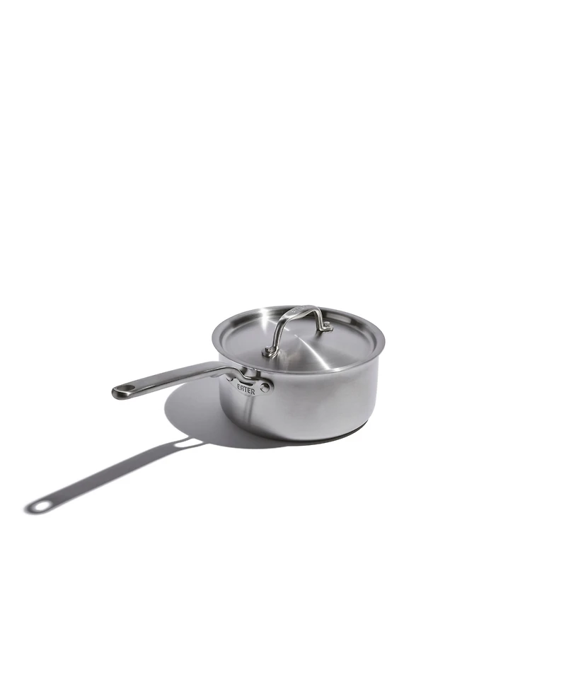 Heritage Steel X Eater 5-Ply Stainless Steel 3-Qt. Saucepan with Lid