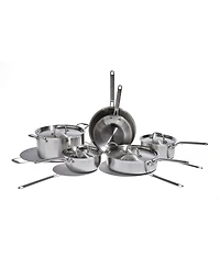 Heritage Steel X Eater 5-Ply Stainless Steel 10-Piece Cookware Set