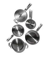 Heritage Steel X Eater 5-Ply Stainless Steel 8-Piece Core Set