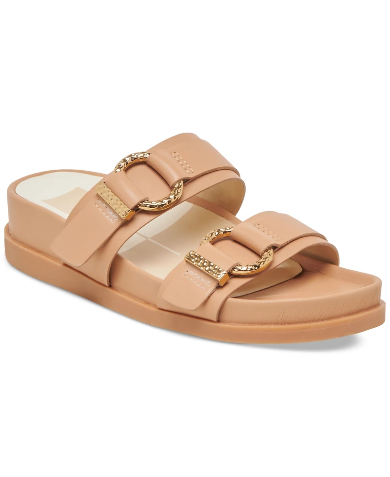 Dolce Vita Women's Soya Double Buckle Footbed Sandals