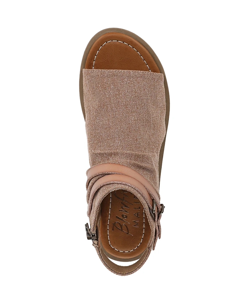Blowfish Malibu Women's Denver Strappy Low Wedge Sandals