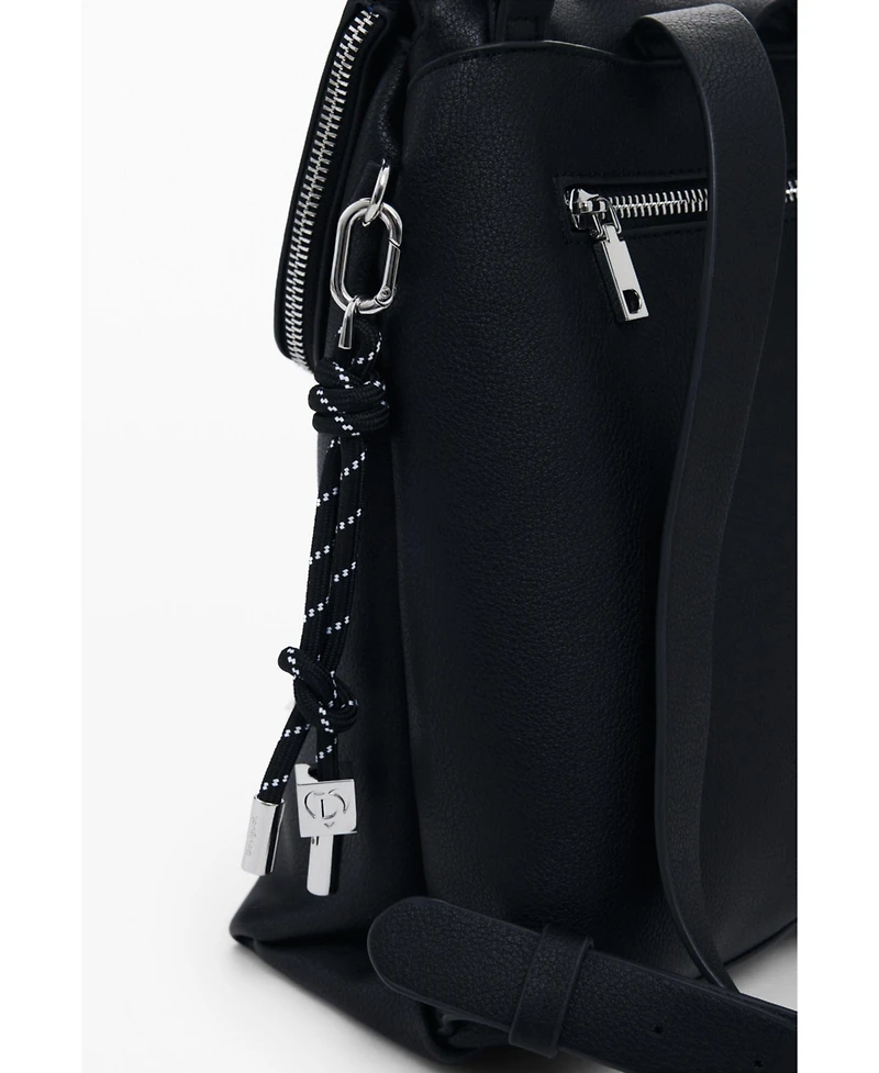 Desigual Women's Medium 3D logo backpack