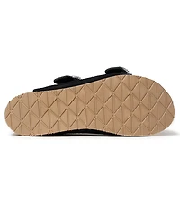 Minnetonka Women's Georgine Classic Suede Buckle Slide Sandals