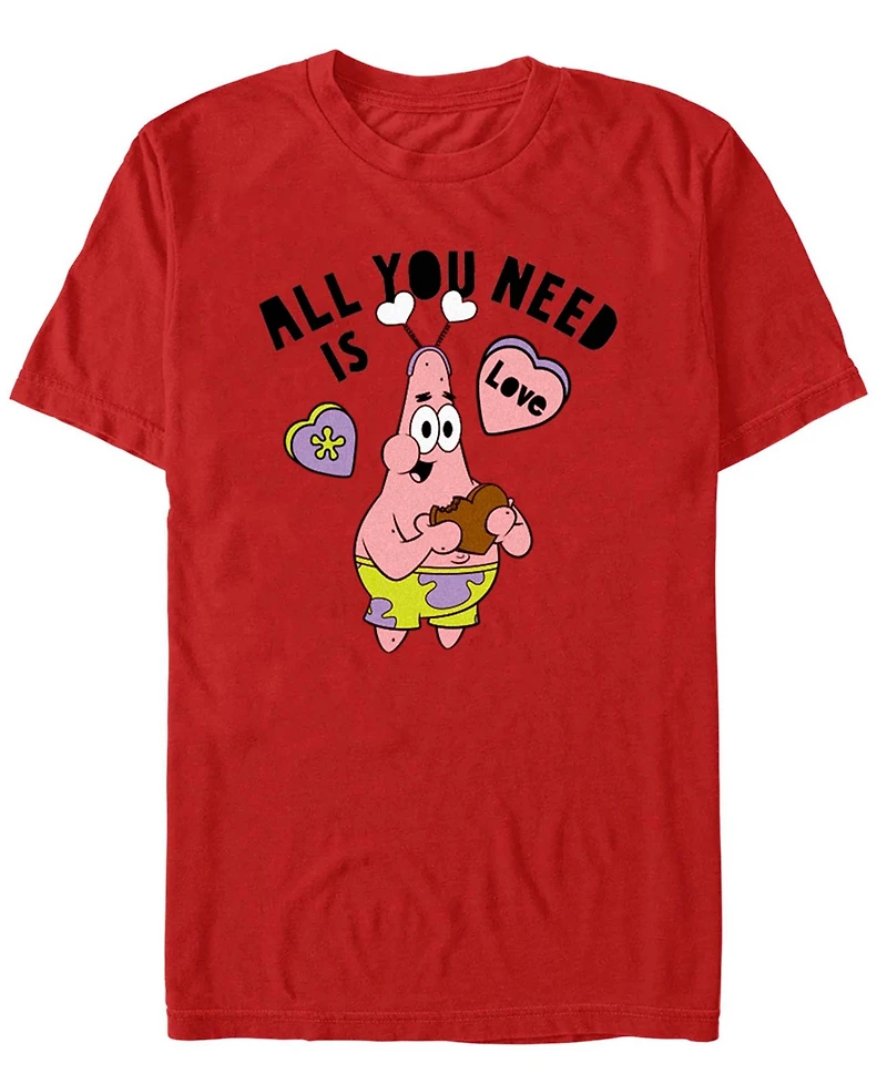 Fifth Sun Men's Valentine's Patrick Short Sleeve T-Shirt