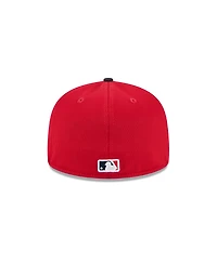 New Era Men's Red Atlanta Braves 2025 Spring Training 59FIFTY Fitted Hat