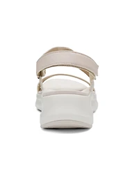 Rockport Women's Qwera Open Toe Strappy Casual Wedge Sandals