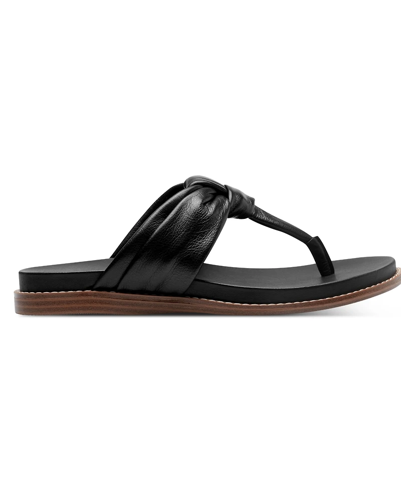 Rockport Women's Osarra Open Toe Thong Casual Flat Sandals