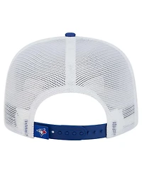 New Era Men's Royal Toronto Blue Jays 9FIFTY A-Frame Trucker Snapback Hat