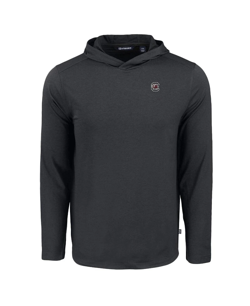 Cutter & Buck Men's Black South Carolina Gamecocks Coastline Epic Comfort Long Sleeve Hoodie T-Shirt