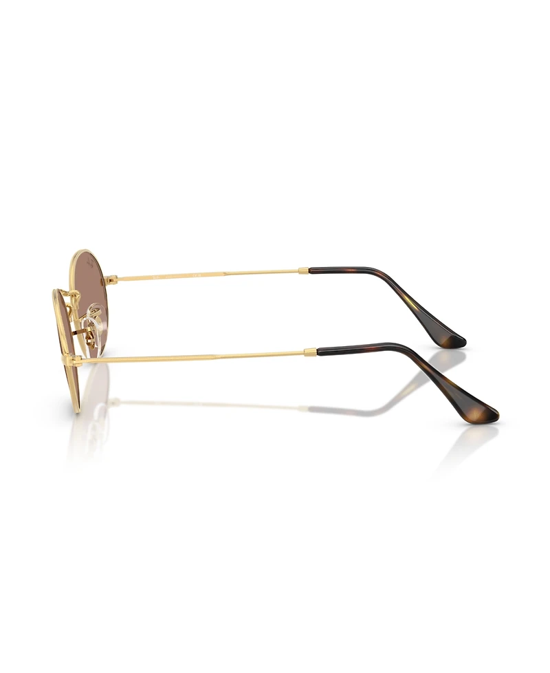 Ray-Ban Unisex Oval Metal Chromance Sunglasses, RB3547