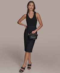 Donna Karan New York Chiffon Mini Crossbody Bag