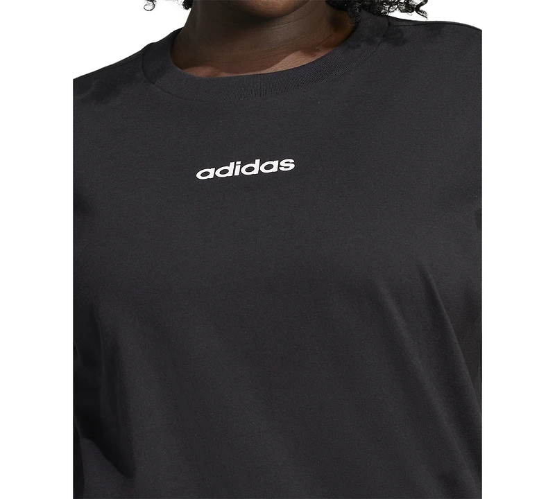 adidas Plus Cotton The Essentials Crewneck T-Shirt