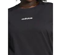 adidas Plus Cotton The Essentials Crewneck T-Shirt