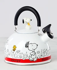 Lenox Chef Snoopy Enamelware Tea Kettle