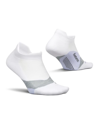 Feetures Elite Light Cushion No Show Tab Ankle Socks - Sport Sock with Targeted Compression
