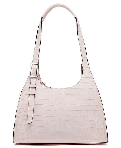 Calvin Klein Quill Soft Croco Shoulder