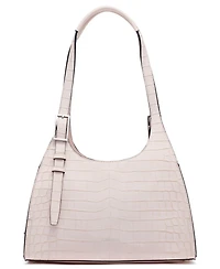 Calvin Klein Quill Soft Croco Shoulder