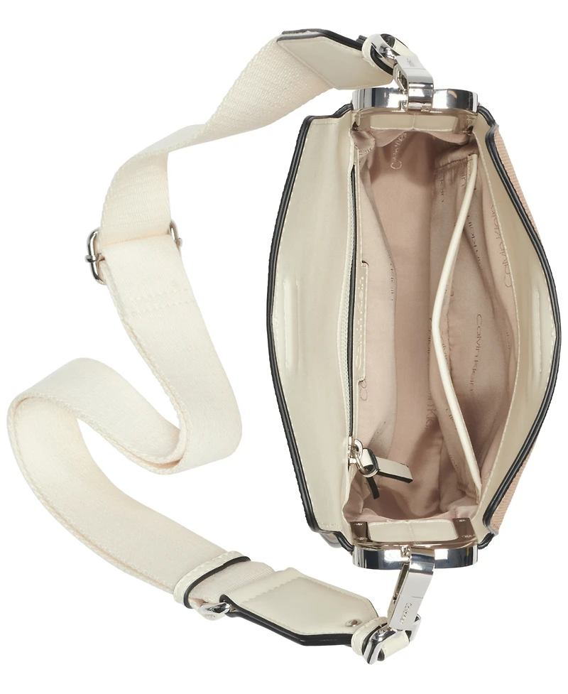 Calvin Klein Fay Canvas Crossbody