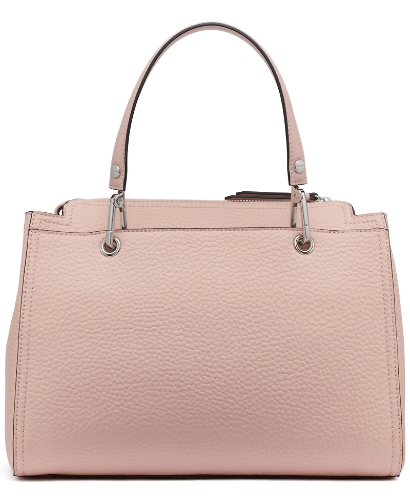 Calvin Klein Garnet Triple Compartment Top Zipper Satchel