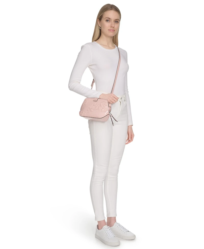 Calvin Klein Audrey Floral Emboss Crossbody