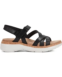 Earth Women's Rosie Strappy Slingback Flat Sandals