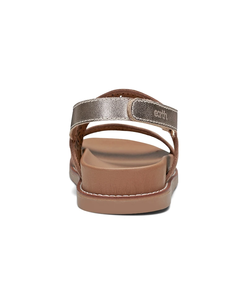 Earth Women's Ferne Strappy Slingback Casual Flat Sandals