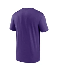 Nike Men's Purple Lsu Tigers Legend Basketball Icon Performance T-Shirt