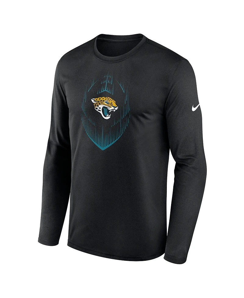 Nike Men's Black Jacksonville Jaguars Legend Icon Long Sleeve T-Shirt